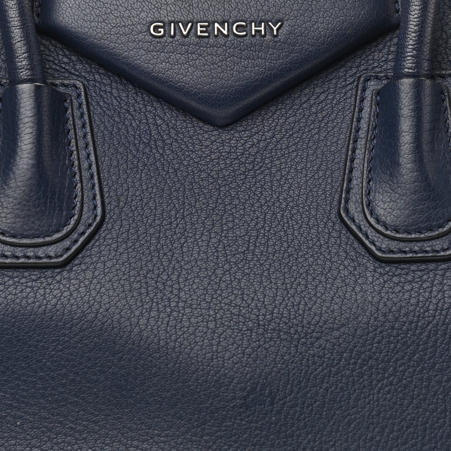 Sugar Goatskin Small Antigona Navy