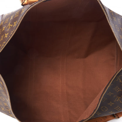 Louis Vuitton Monogram Keepall Bandouliere 55 7 of 10