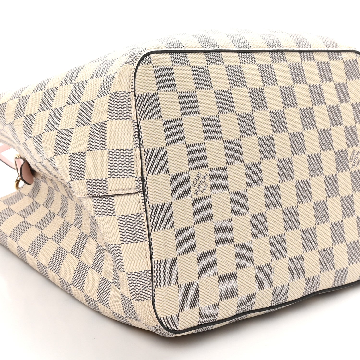 Louis Vuitton Damier Azur Neonoe MM Eau De Rose 8 of 9