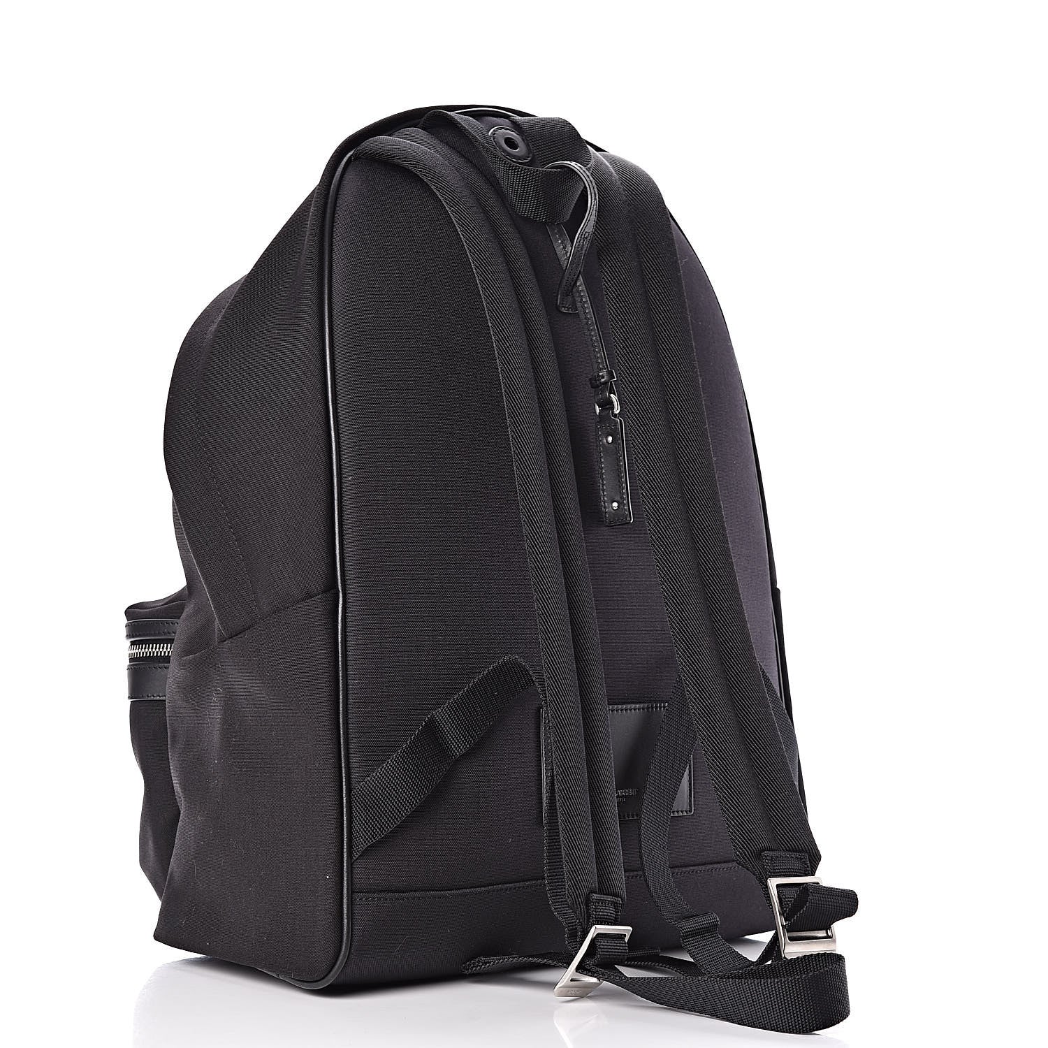 Saint Laurent Canvas City Backpack Black 3 of 10