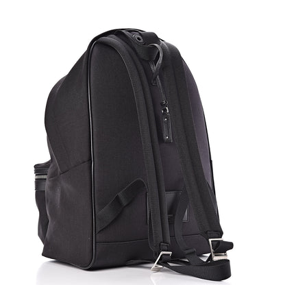Saint Laurent Canvas City Backpack Black 3 of 10