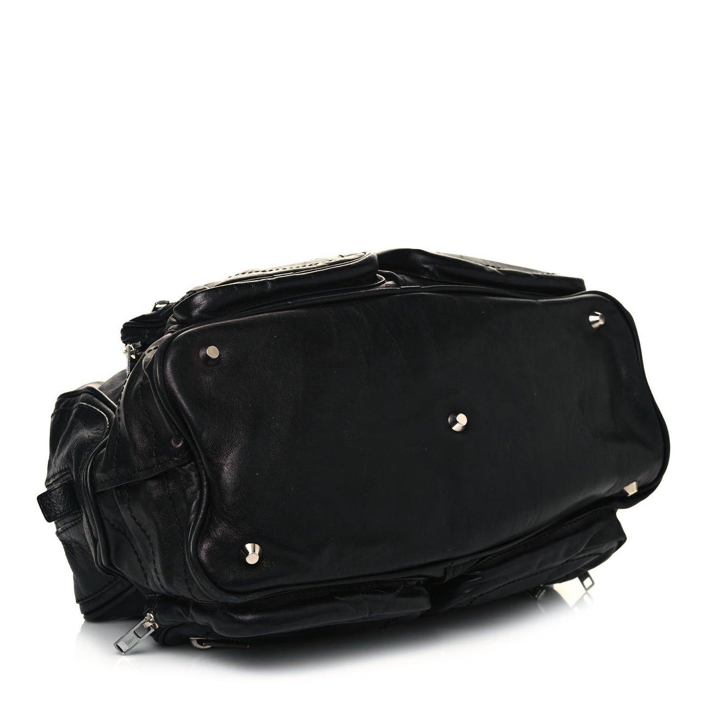 Calfskin Betty Shoulder Bag Black