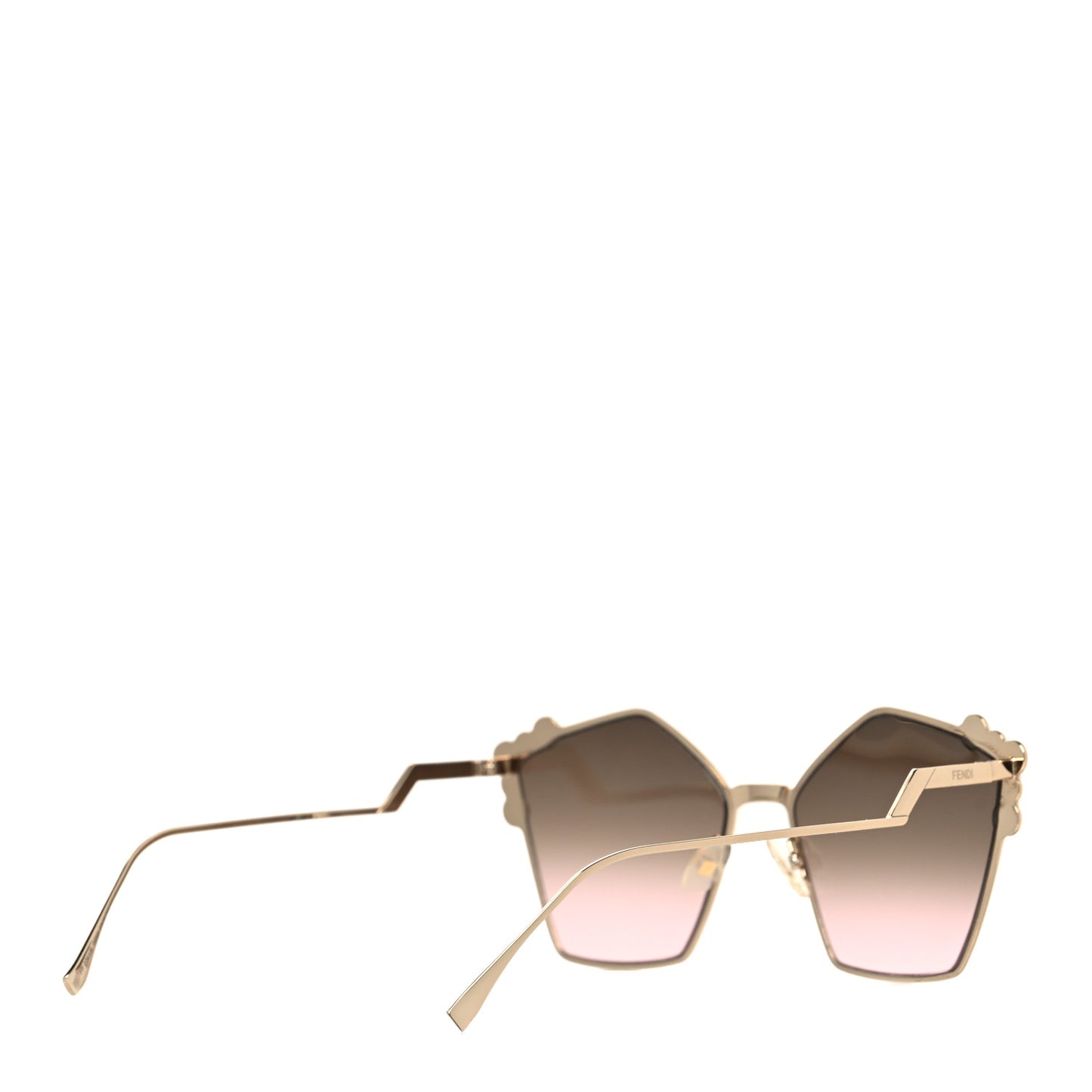 Geometric Dots Sunglasses FF 0261/S Gold