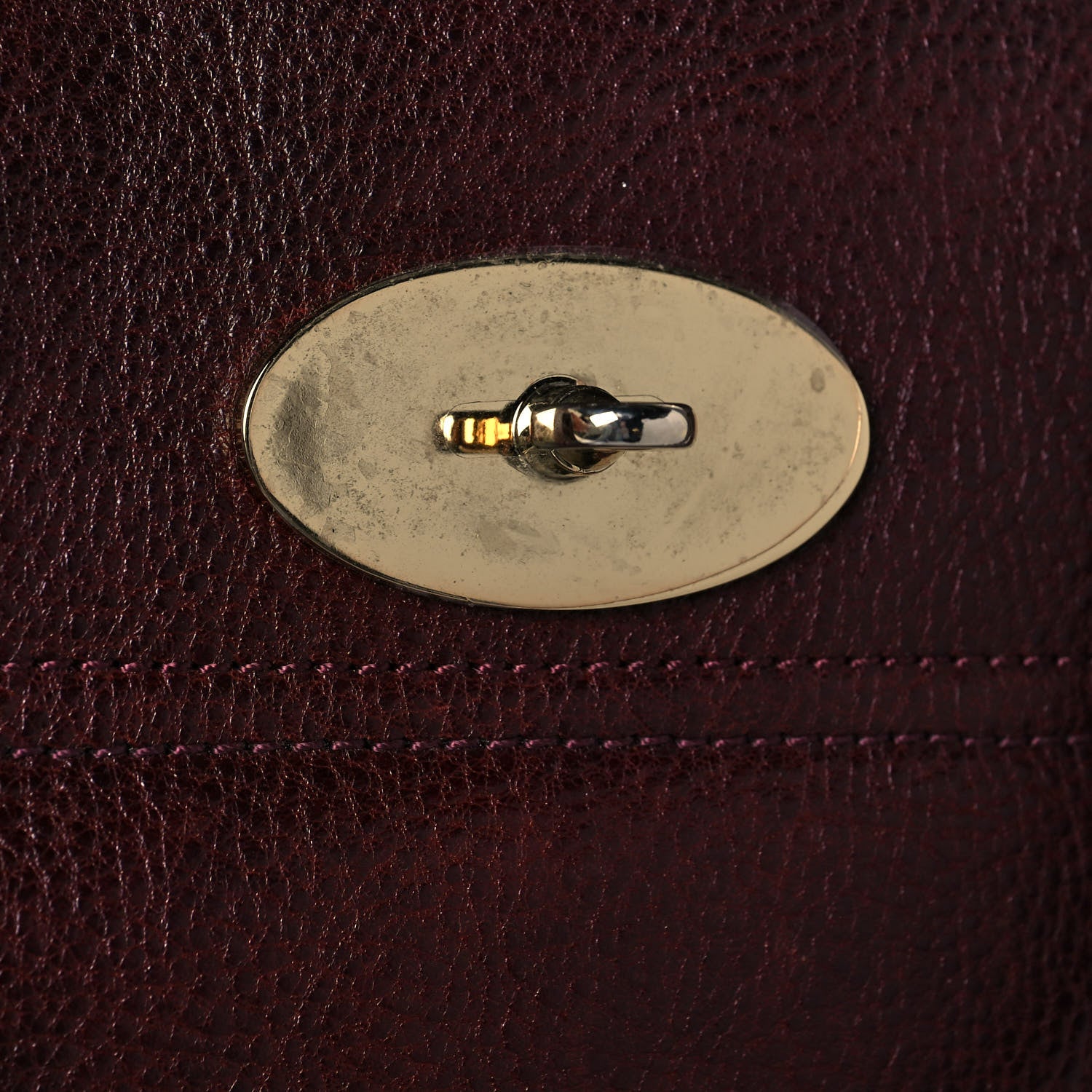 Mulberry Natural Leather Cara Delevigne Convertible Satchel Oxblood 20 of 22