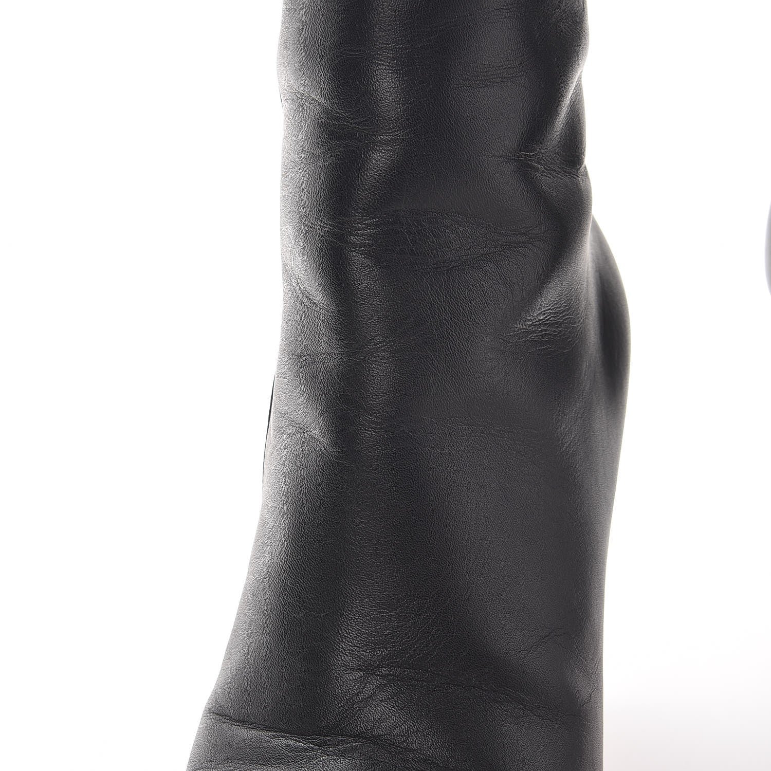 Christian Louboutin Calfskin Botalili 100 Tall Boots 37 Black 10 of 14