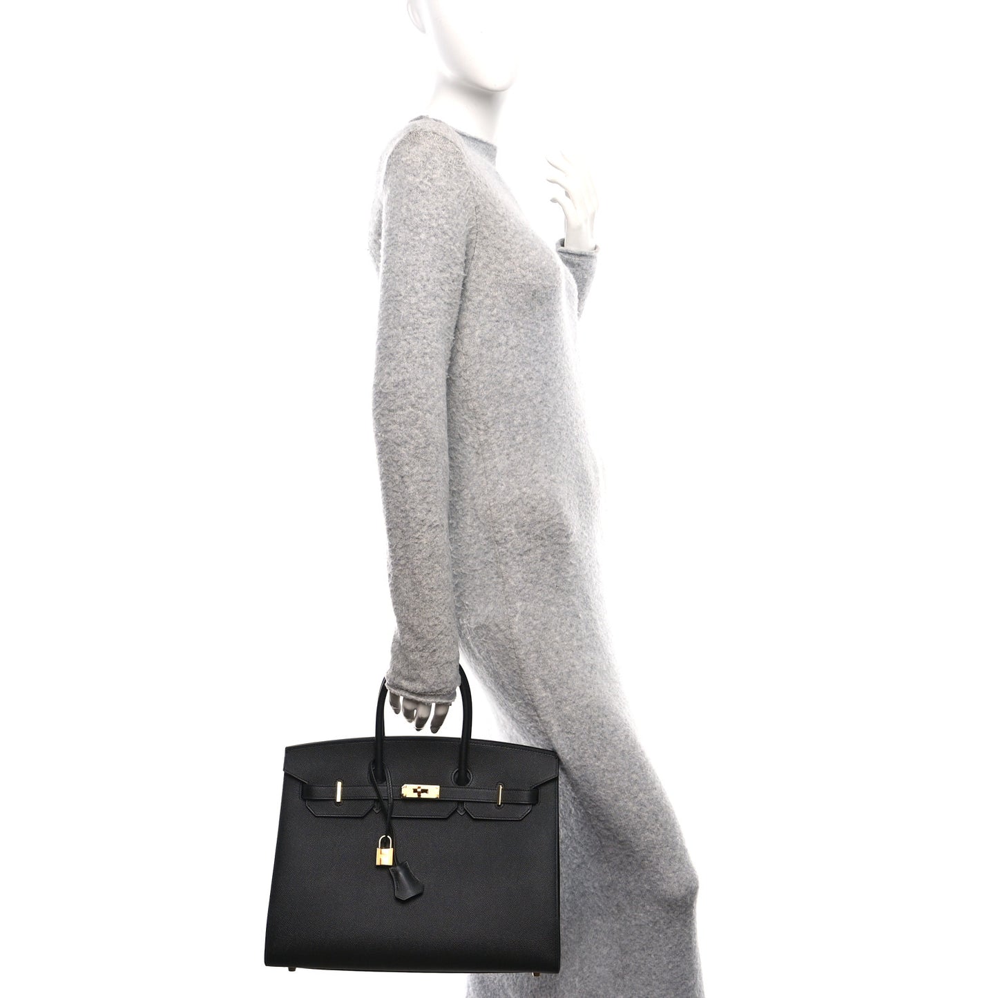Epsom Birkin Sellier 35 Black