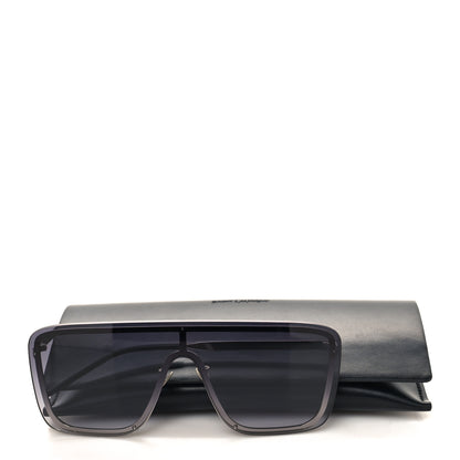 Saint Laurent Metal SL 364 Mask Sunglasses Black 7 of 7
