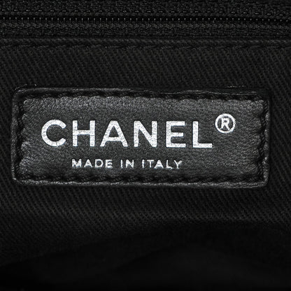 Chanel Calfskin Small Diamond Stitch Tote Black 6 of 7
