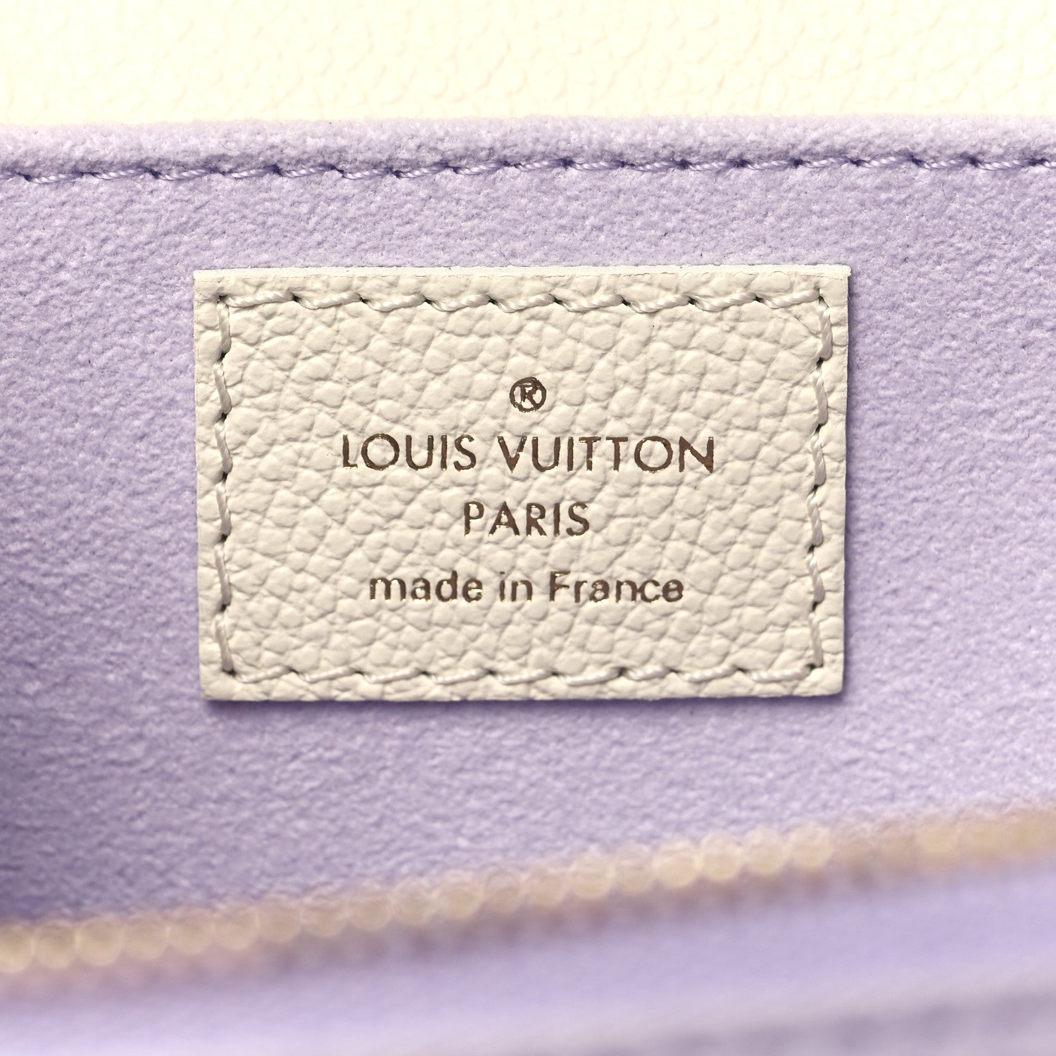 Louis Vuitton Empreinte Monogram Giant Pochette Metis East West Latte Bubble Tea 7 of 10