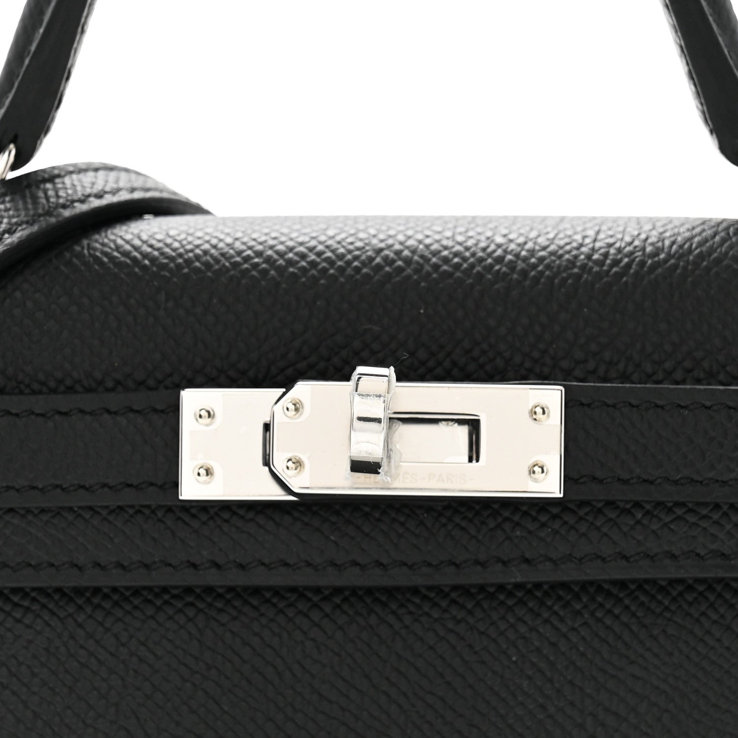 Hermes Epsom Mini Kelly Sellier 20 Black 8 of 11