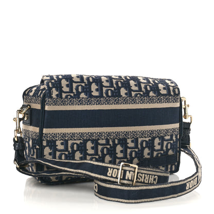 Christian Dior Oblique Small Diorcamp Messenger Blue 3 of 7