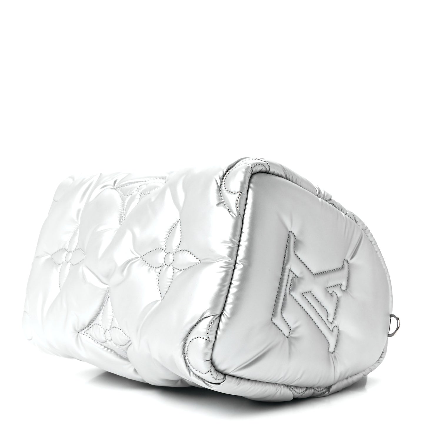 Econyl Mini Monogram Pillow Speedy Bandouliere 25 Silver