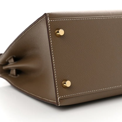 Hermes Epsom Kelly Sellier 28 Etoupe 9 of 11