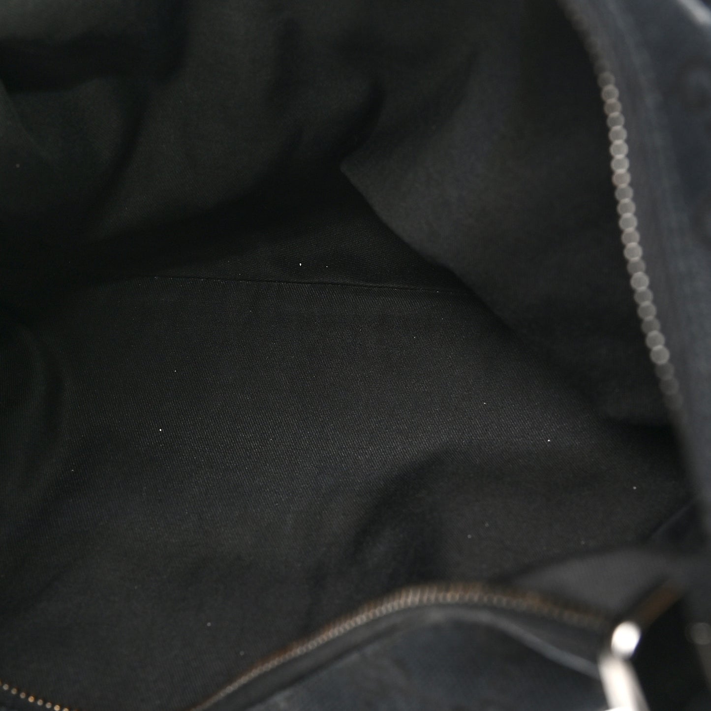 Monogram Medium Horsebit Chain Hobo Black