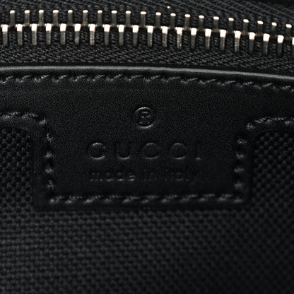 Gucci Soft GG Supreme Monogram Web Belt Bag Black Grey 6 of 10