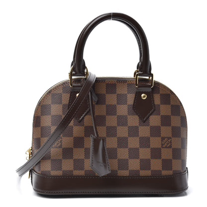 Louis Vuitton Damier Ebene Alma BB 1 of 9
