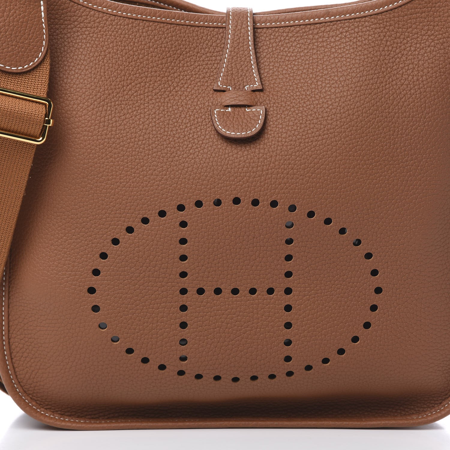 Hermes Togo Evelyne III PM Gold 8 of 11