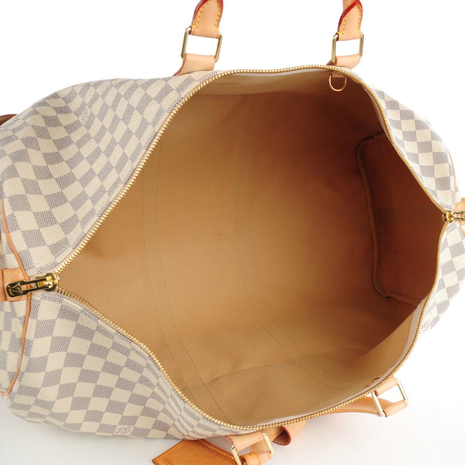 Louis Vuitton Damier Azur Keepall Bandouliere 55 5 of 6