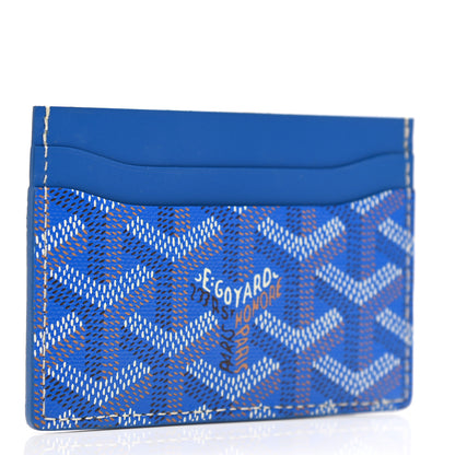Goyard Goyardine Saint Sulpice Card Holder Sky Blue 3 of 7
