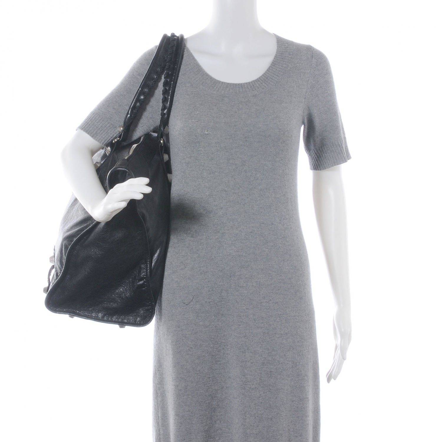 Balenciaga Agneau Giant Weekender Black 2 of 8