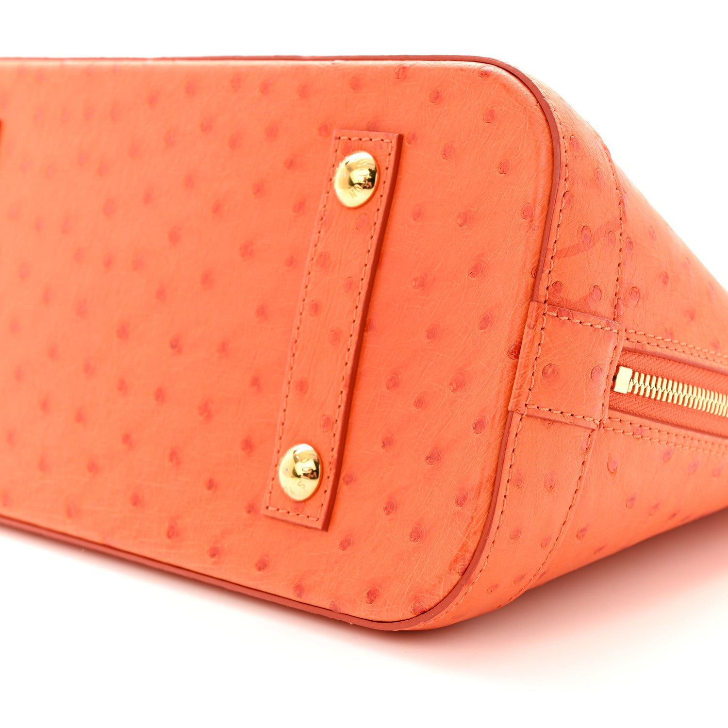 Louis Vuitton Ostrich Alma PM Piment 10 of 10