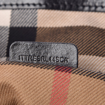 Burberry Canvas Calfskin Canterbury Tote Beige 8 of 14