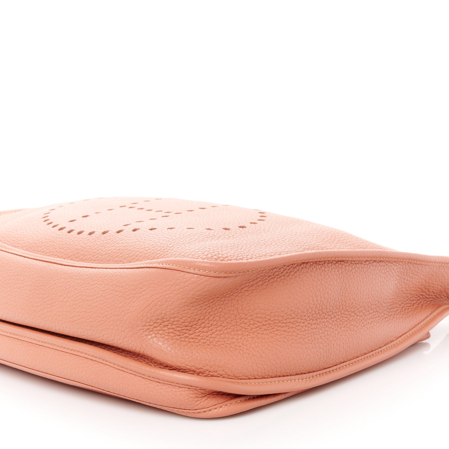 Hermes Taurillon Clemence Amazone Evelyne III GM Crevette 10 of 13