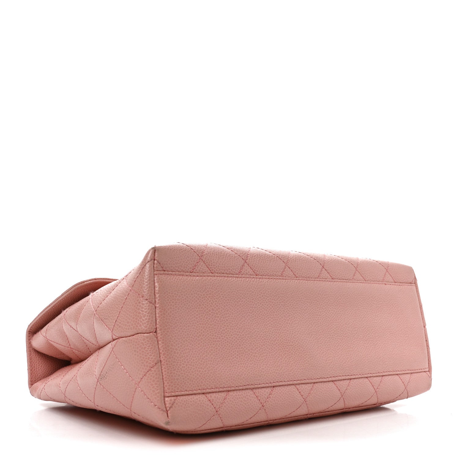 Chanel Caviar Quilted Jumbo Kelly Flap Pink 4 of 10