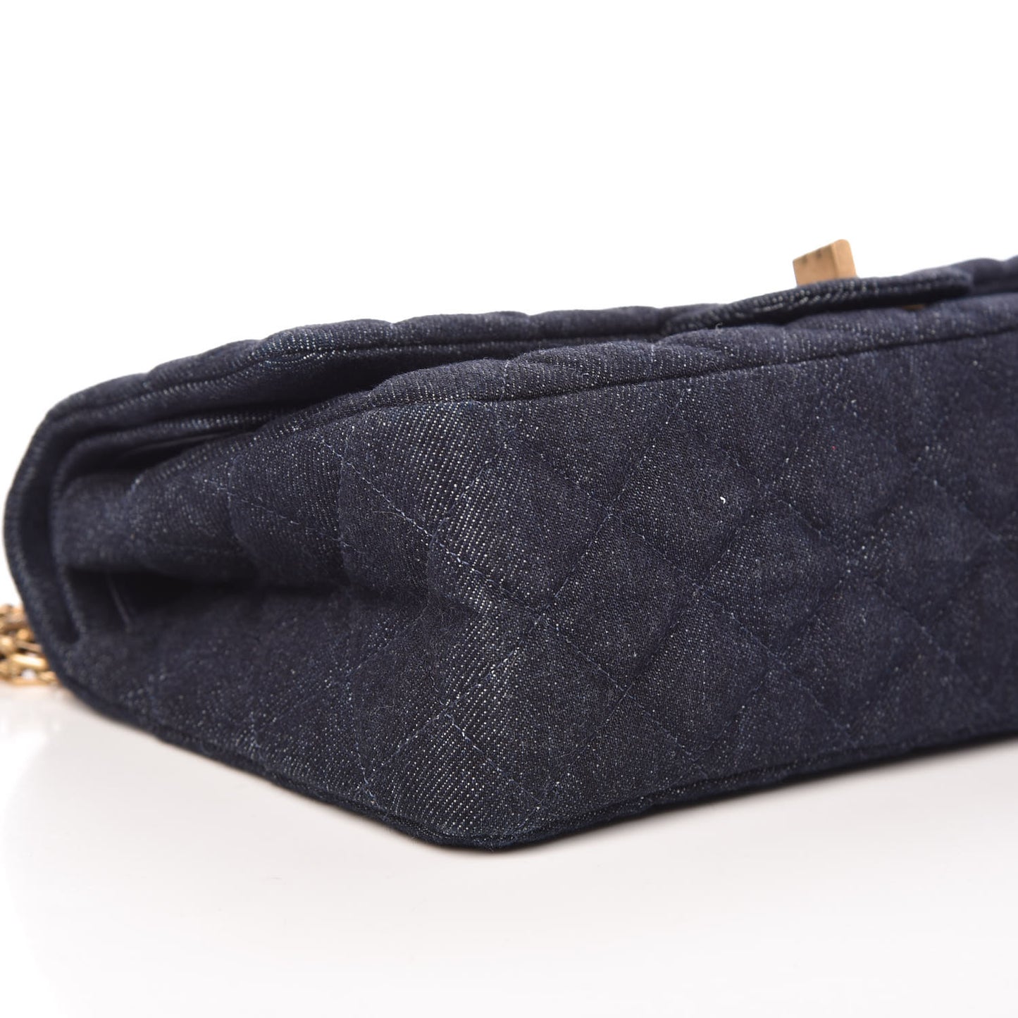 Denim Quilted 2.55 Reissue 225 Flap Dark Blue