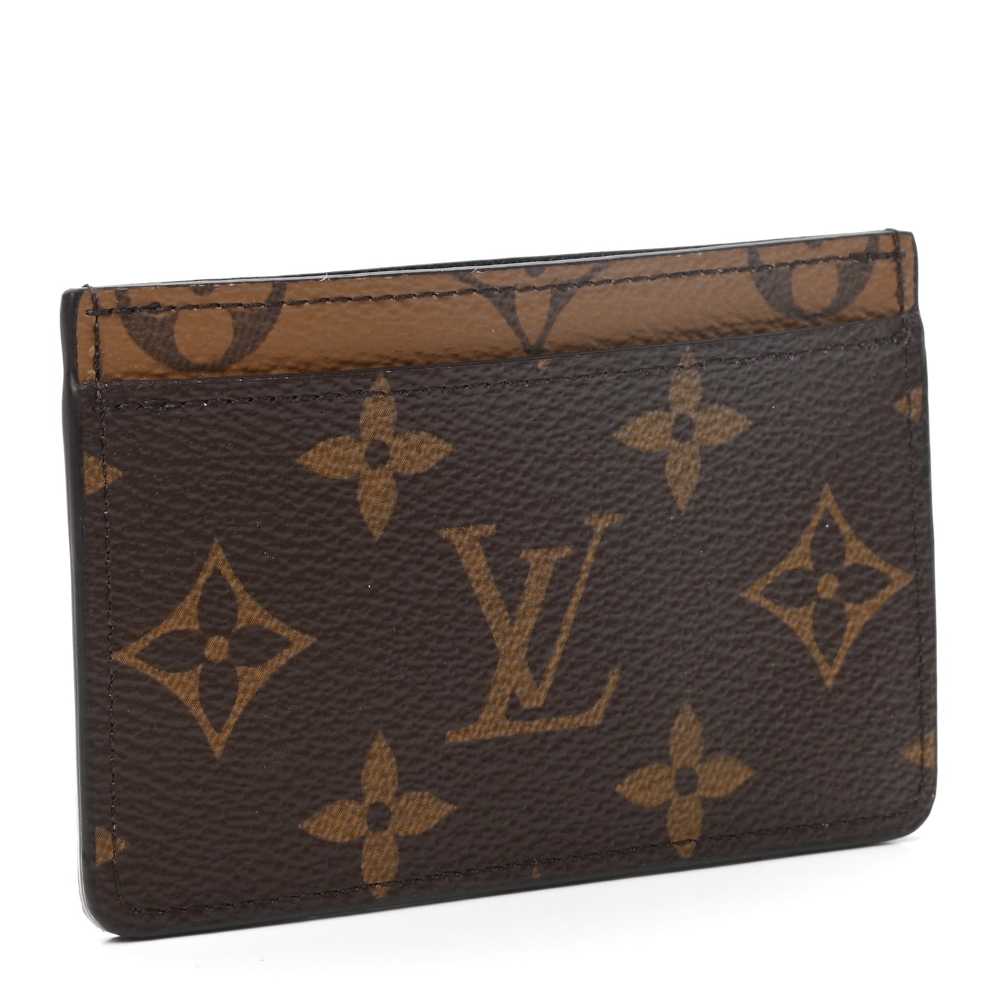 Reverse Monogram Card Holder