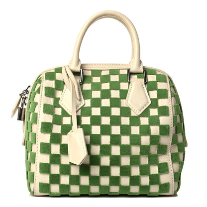 Louis Vuitton Damier Cubic Speedy Cube PM Green 1 of 9