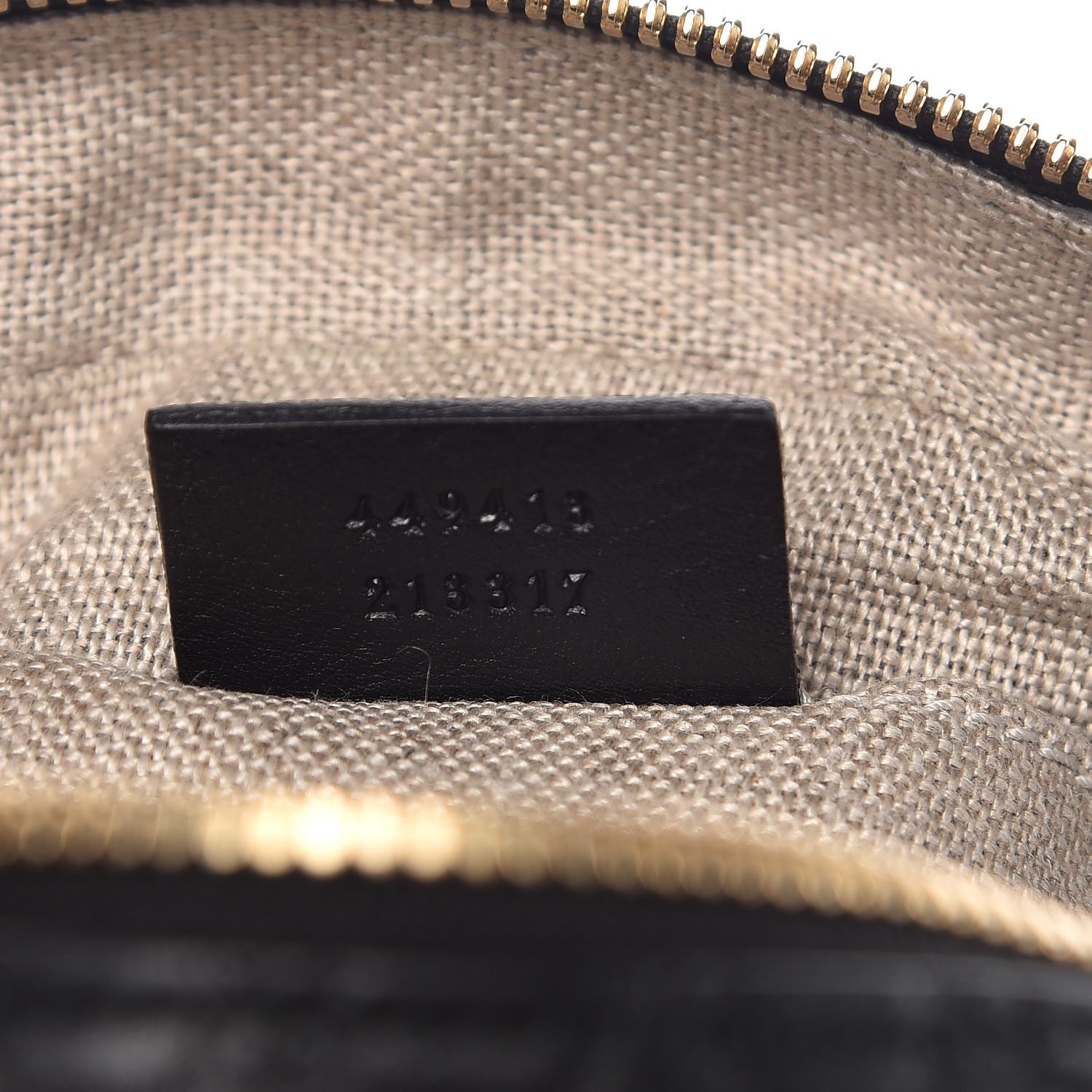 Gucci Microguccissima Mini Bree Messenger Bag Black 7 of 7