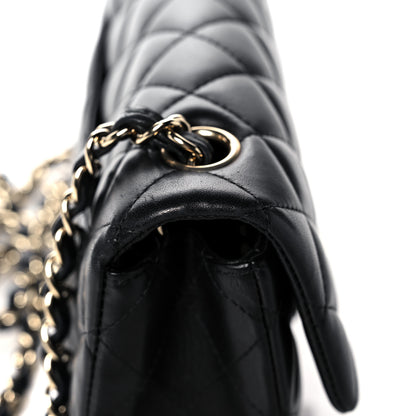 Chanel Lambskin Quilted Mini Rectangular Flap Black 17 of 19