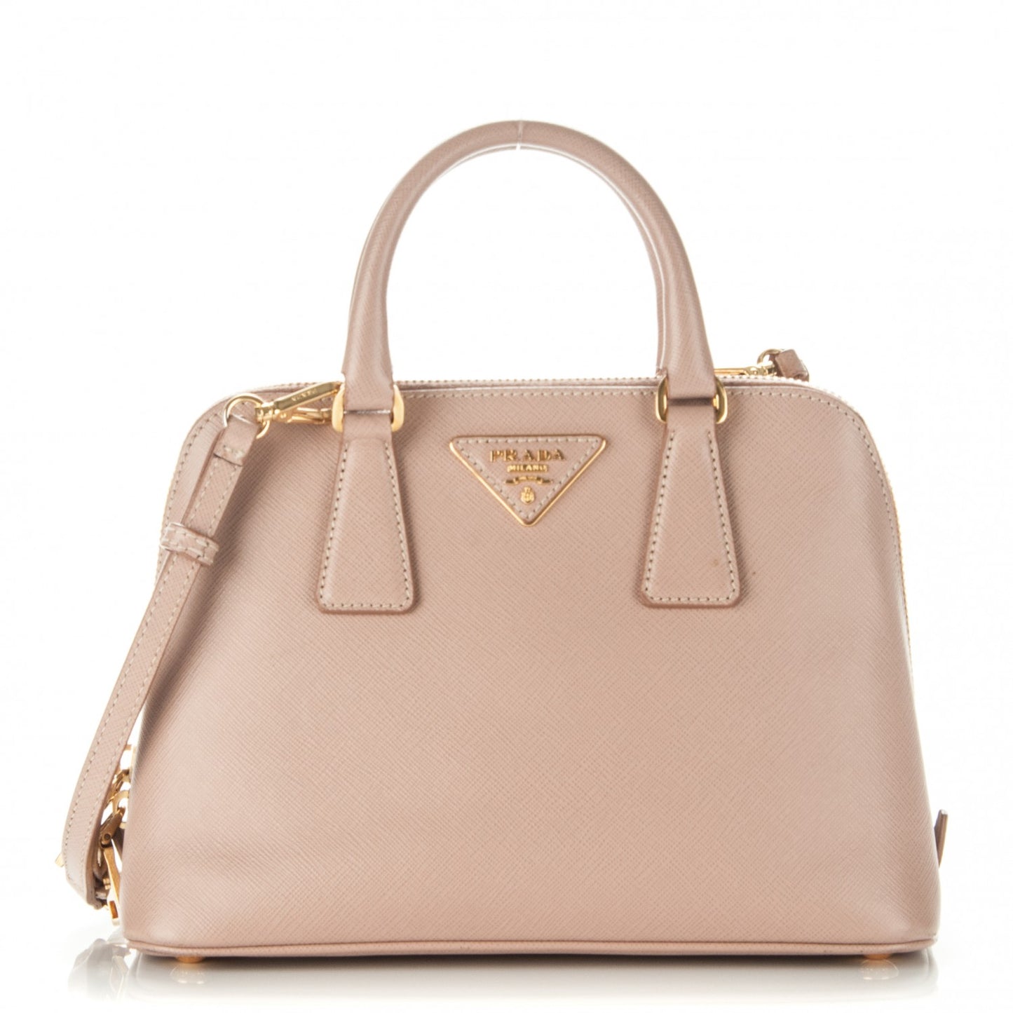 Saffiano Lux Small Promenade Tote Cammeo