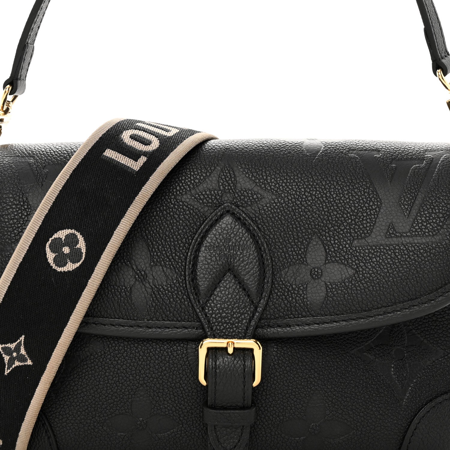 Louis Vuitton Empreinte Monogram Giant Diane Black 7 of 13