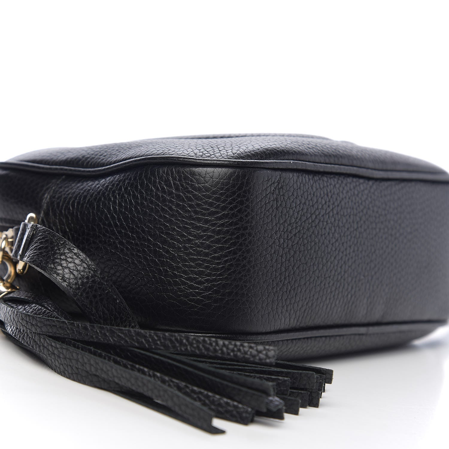 Gucci Pebbled Calfskin Small Soho Disco Bag Black 7 of 9