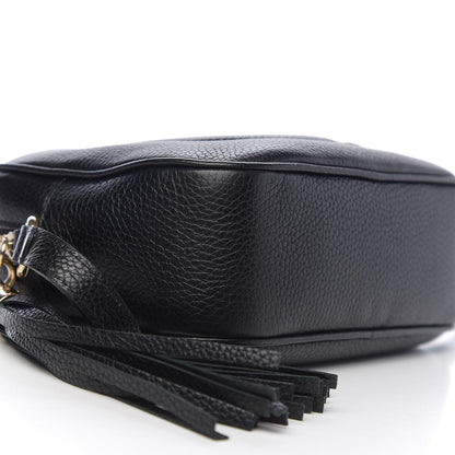 Gucci Pebbled Calfskin Small Soho Disco Bag Black 7 of 9