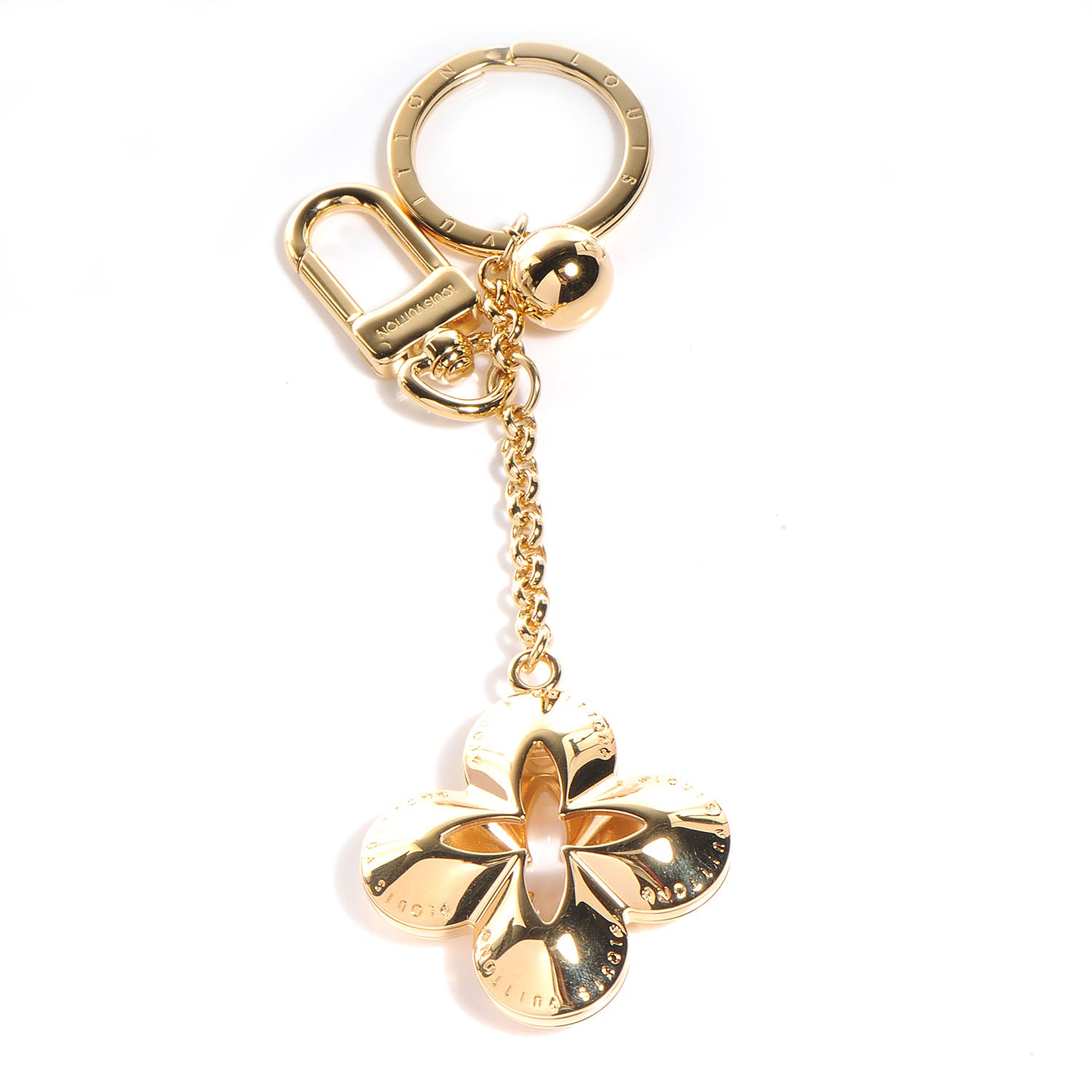 Louis Vuitton Eclipse Key Holder Gold 1 of 5