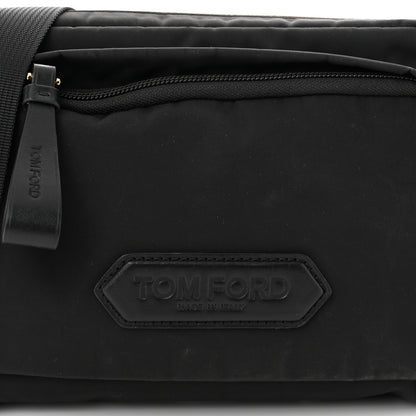 Tom Ford Nylon Logo Messenger Bag Black 7 of 9