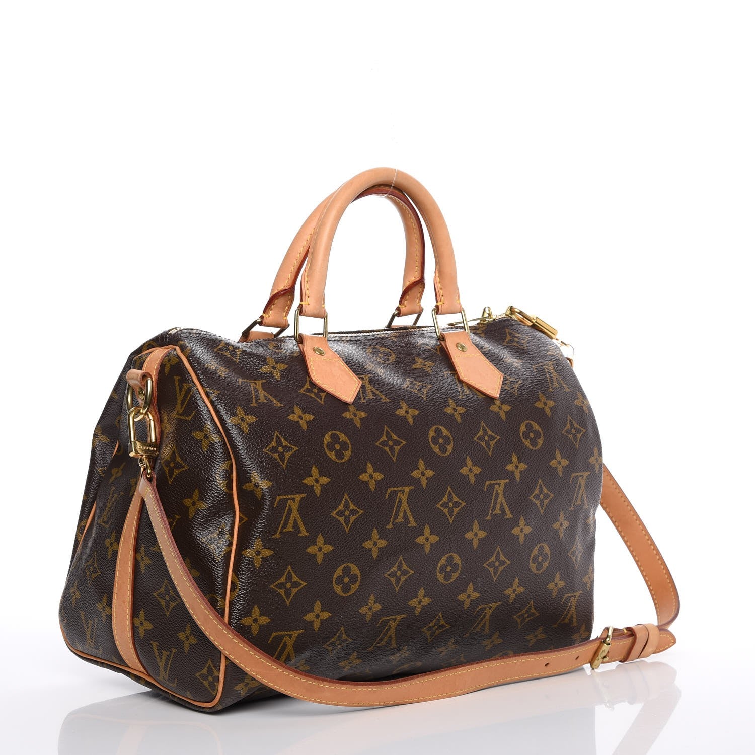 Louis Vuitton Monogram Speedy Bandouliere 30 3 of 13