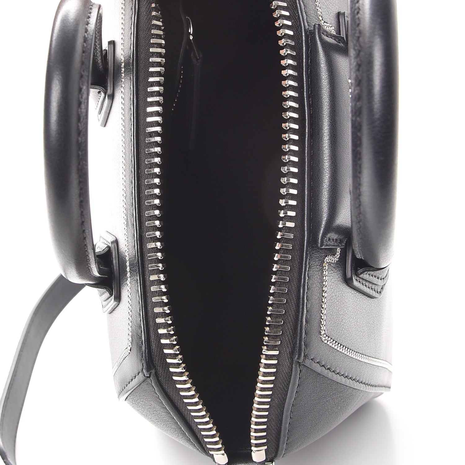 Givenchy Calfskin Chain Detail Mini Antigona Black 5 of 8