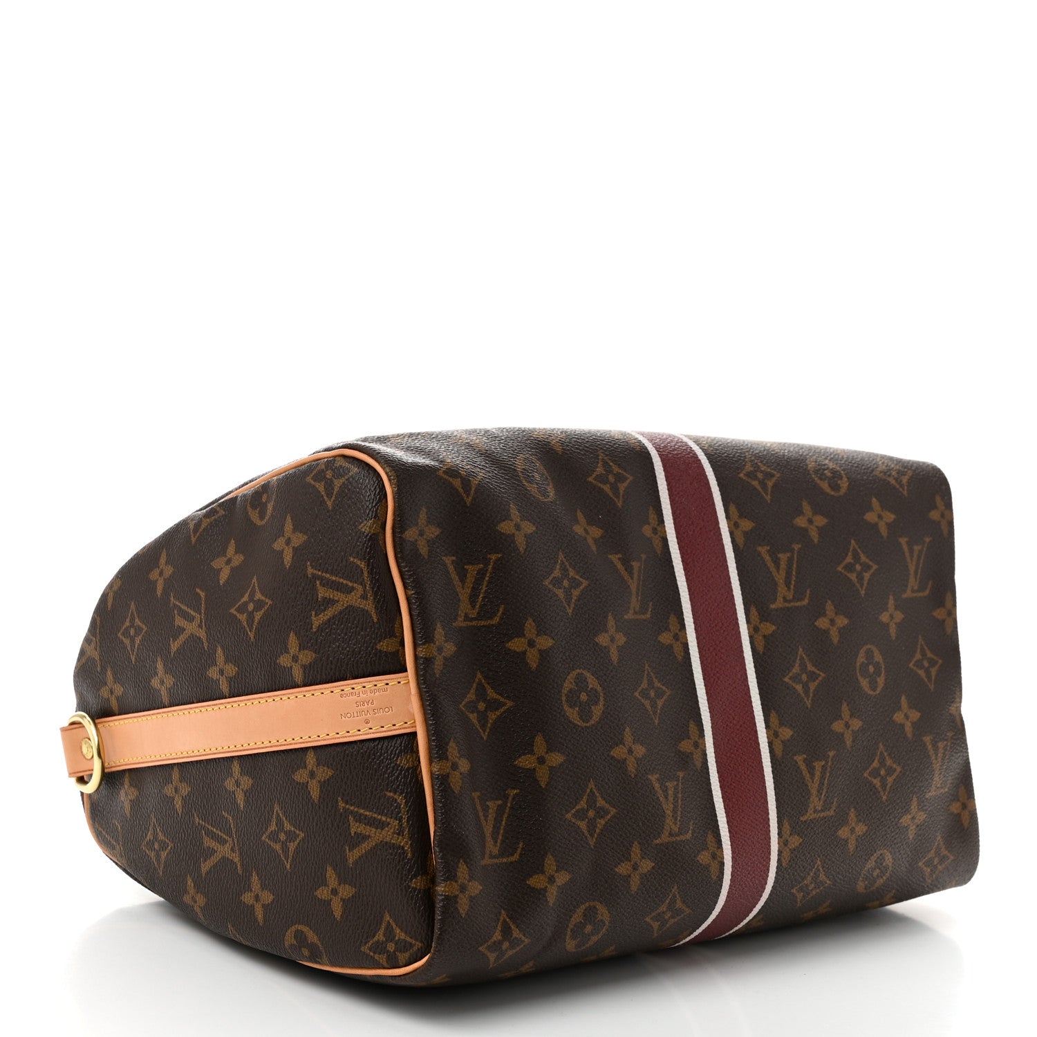Louis Vuitton Monogram My LV Heritage Speedy Bandouliere 30 Bordeaux Ivory 4 of 10