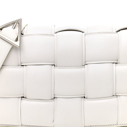 Bottega Veneta Nappa Maxi Intreccio Padded Cassette Crossbody Bag Chalk 10 of 10