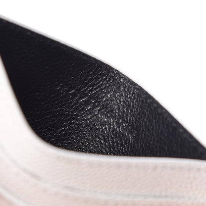 Saint Laurent Grain De Poudre Card Case White 7 of 7