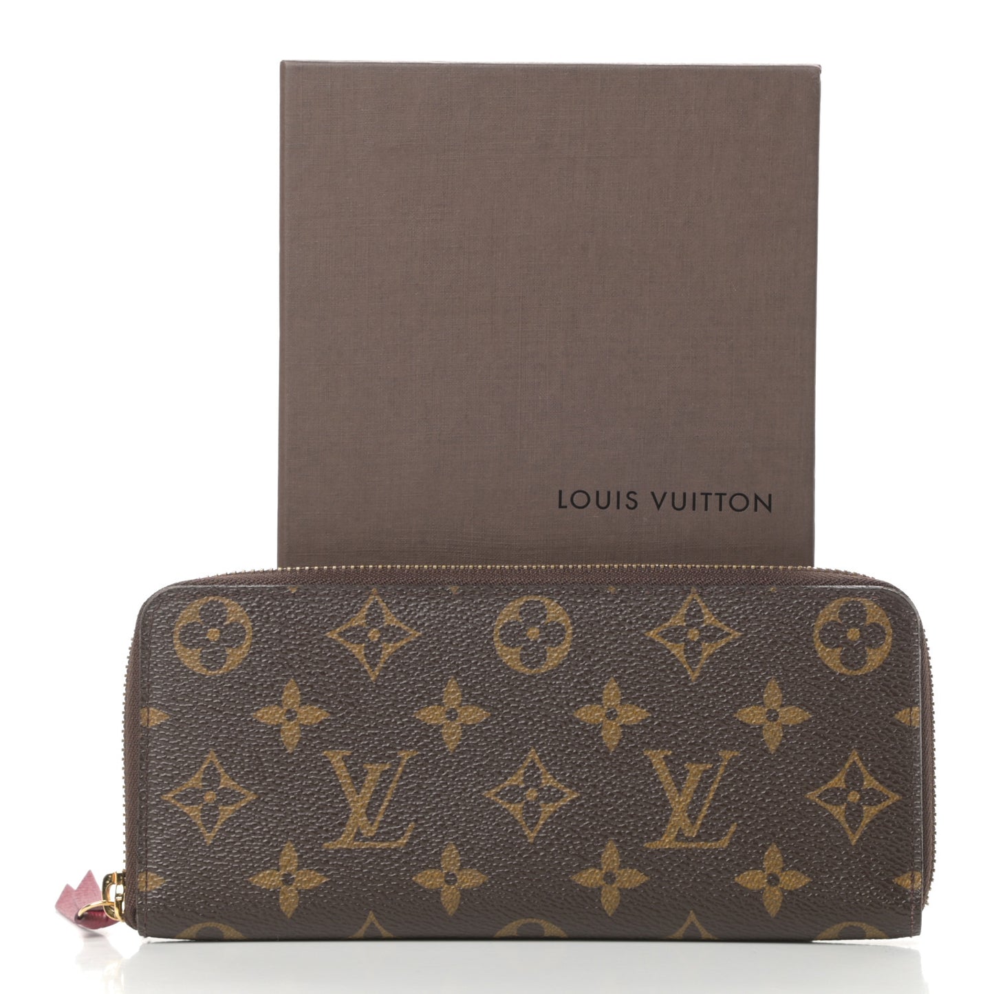 Monogram Clemence Wallet Fuchsia