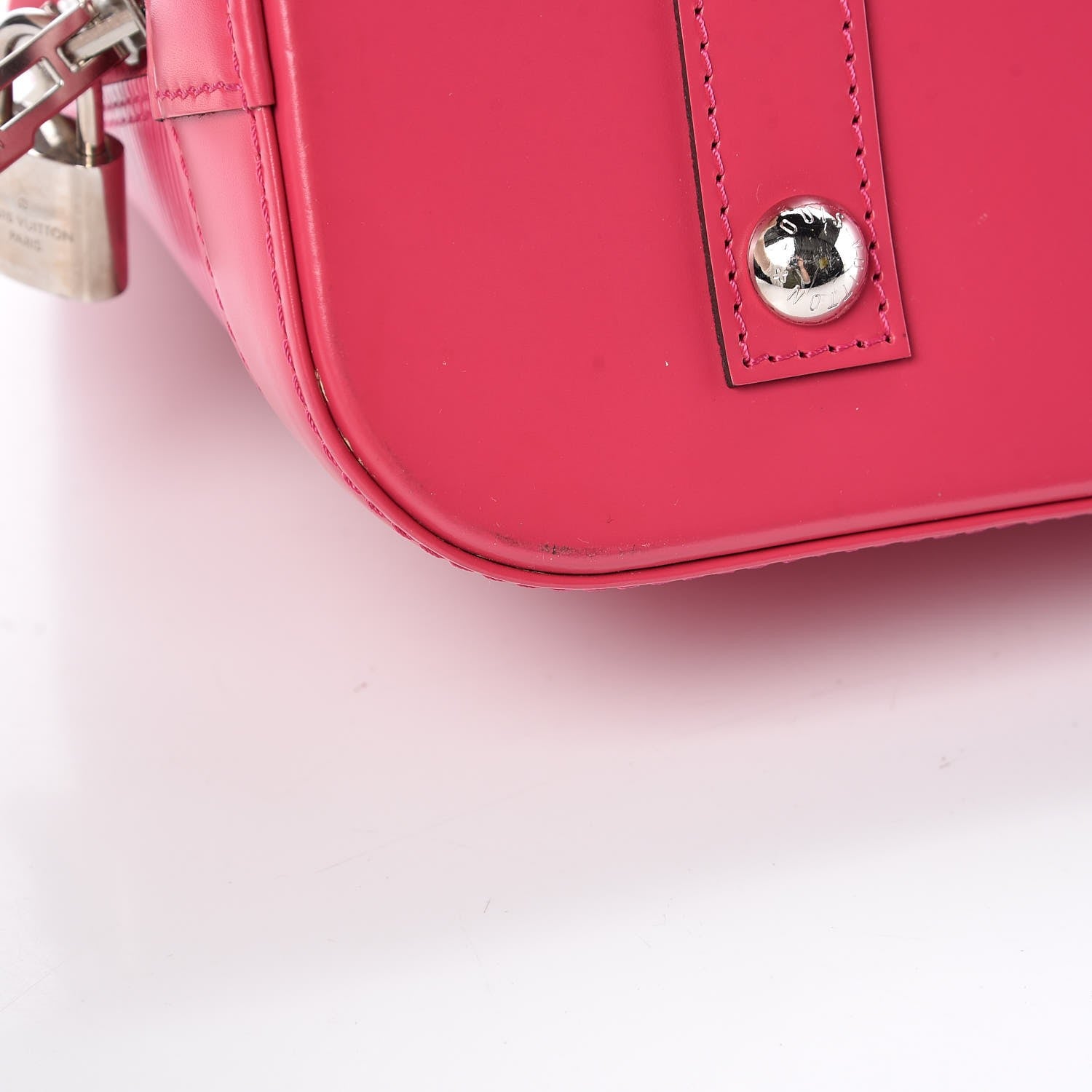 Louis Vuitton Epi Alma PM Hot Pink 9 of 11