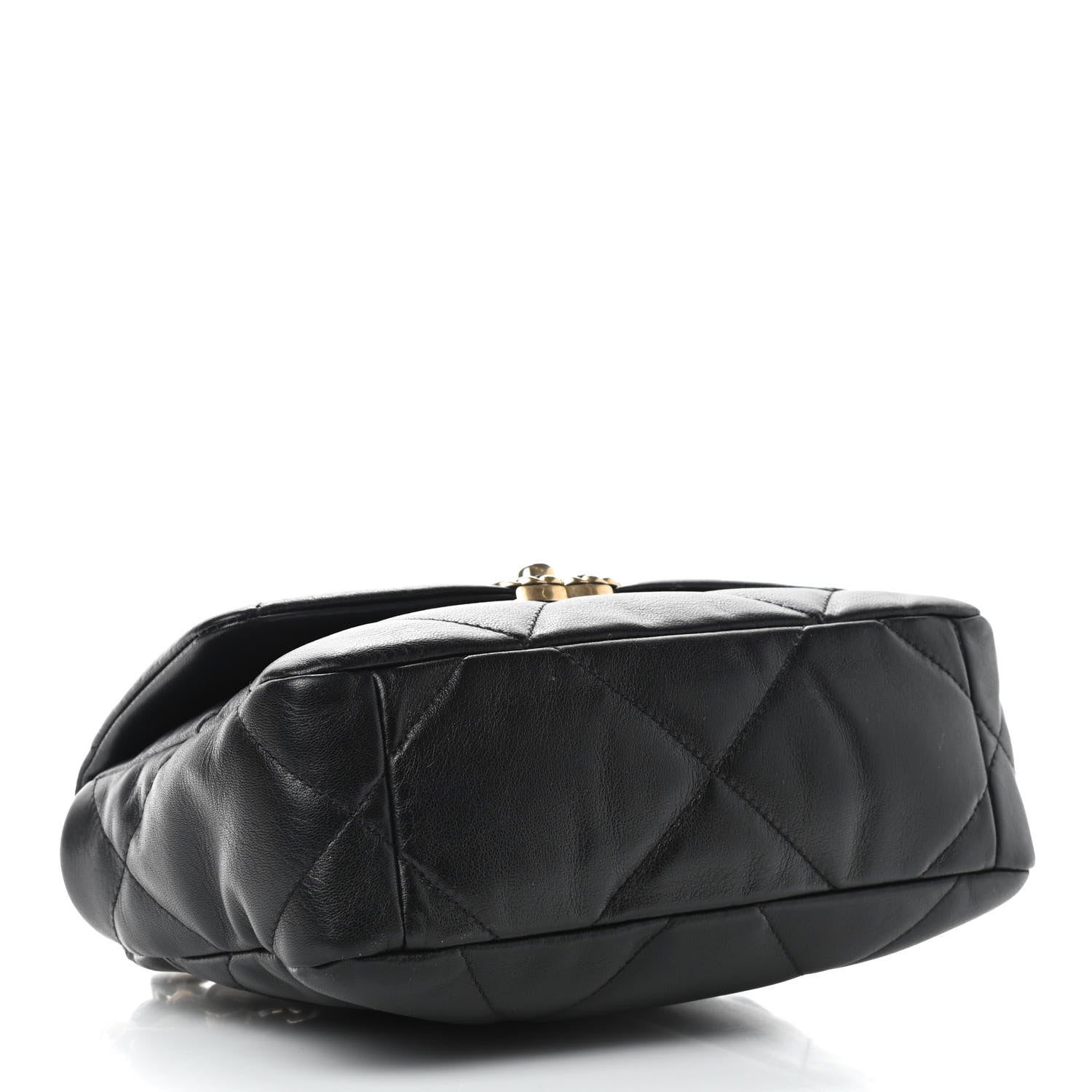 Chanel Lambskin Quilted Medium Chanel 19 Flap Black 4 of 9