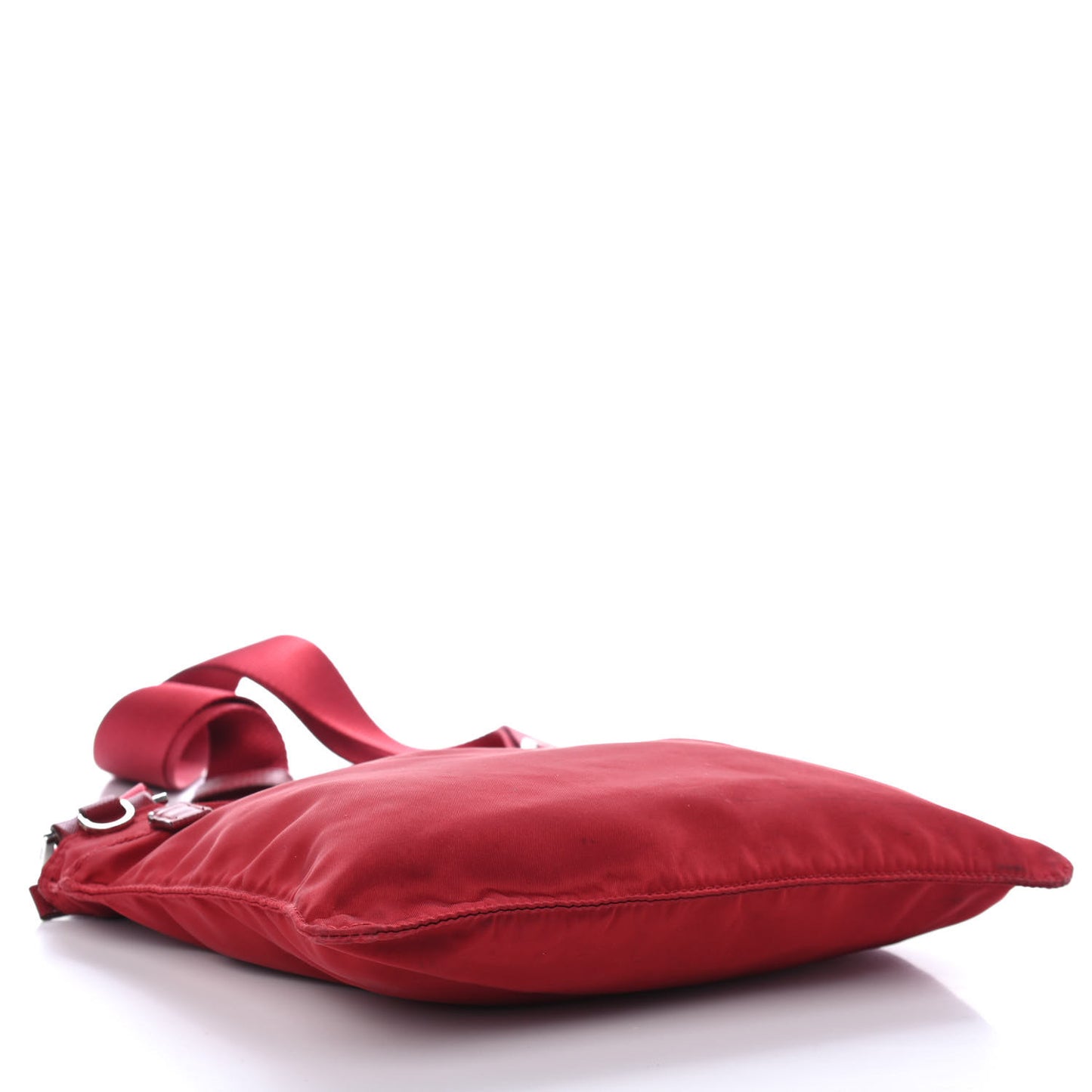 Nylon Vela Flat Messenger Bag Fuoco
