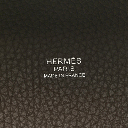 Hermes Taurillon Clemence Picotin Lock 18 PM Etoupe 6 of 12