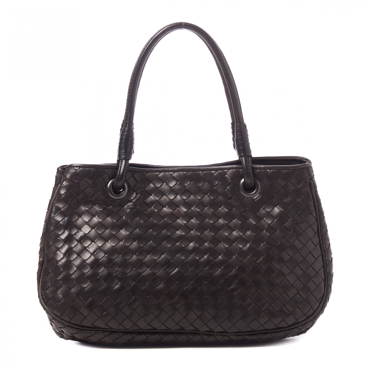 Bottega Veneta Nappa Intrecciato Woven Tote Ebano 1 of 7